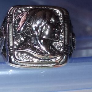 American indigenous man ring